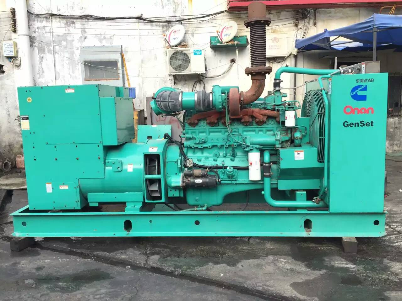 石台租赁发电机-柴油发电机不正常冒烟的原因